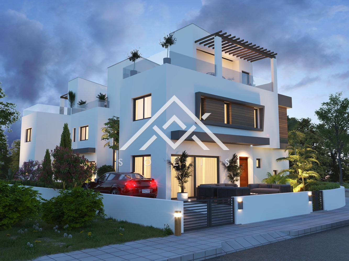 Two bedroom investment property on the sea coast in Kaparis, Cyprus - 0