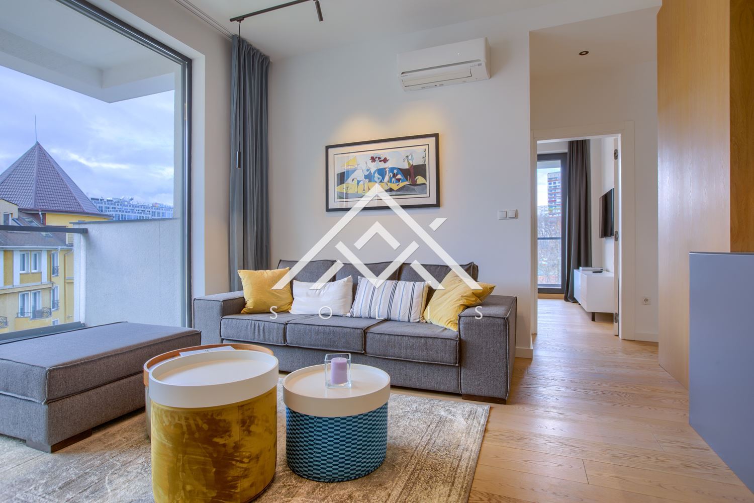 Elegant two bedroom apartment for rent in Sofia Land Residence, Lozenets - 0