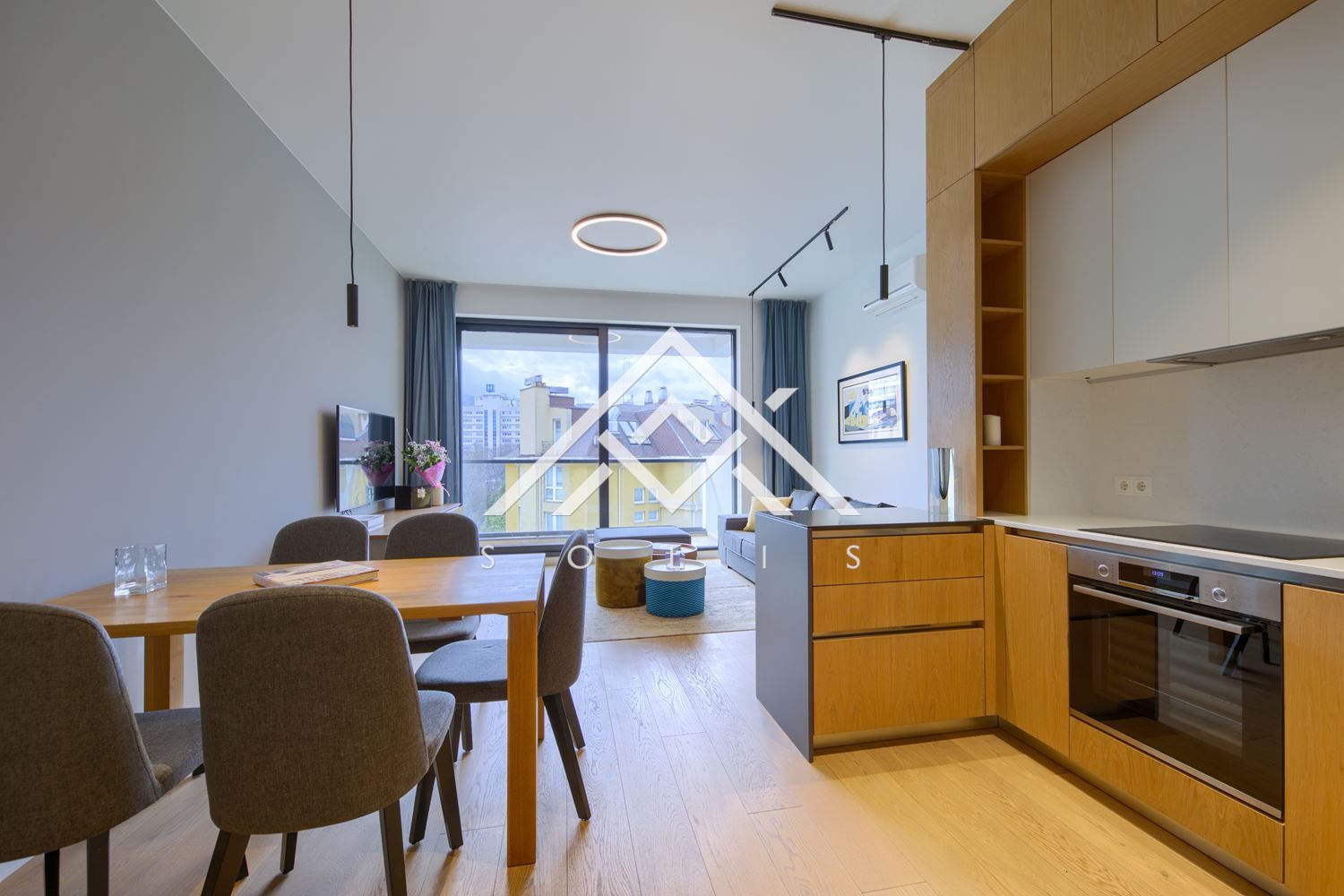 Elegant two bedroom apartment for rent in Sofia Land Residence, Lozenets - 0