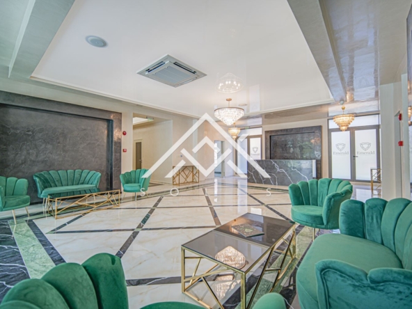 Spacious apartment with living room 60 sq.m. and view to Vitosha in Manastirski Livadi - East, Emerald apartments in building with ACT - 0