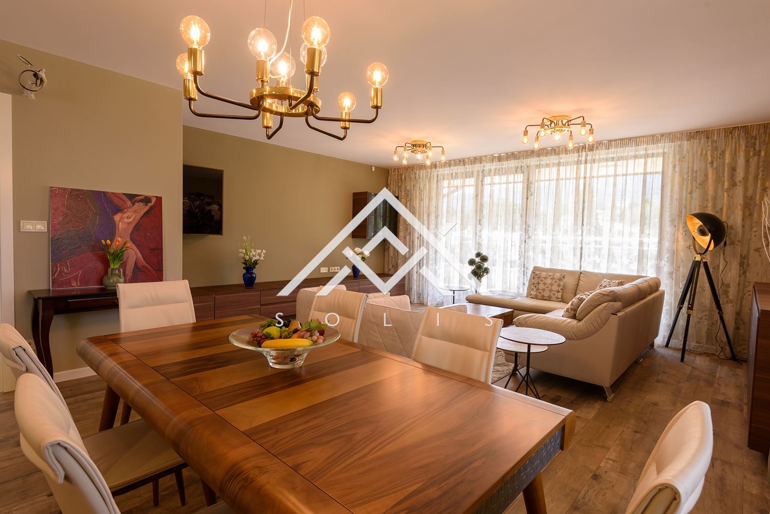 Three-story apartment with parking space for rent in a closed complex in Simeonovo Square - 0