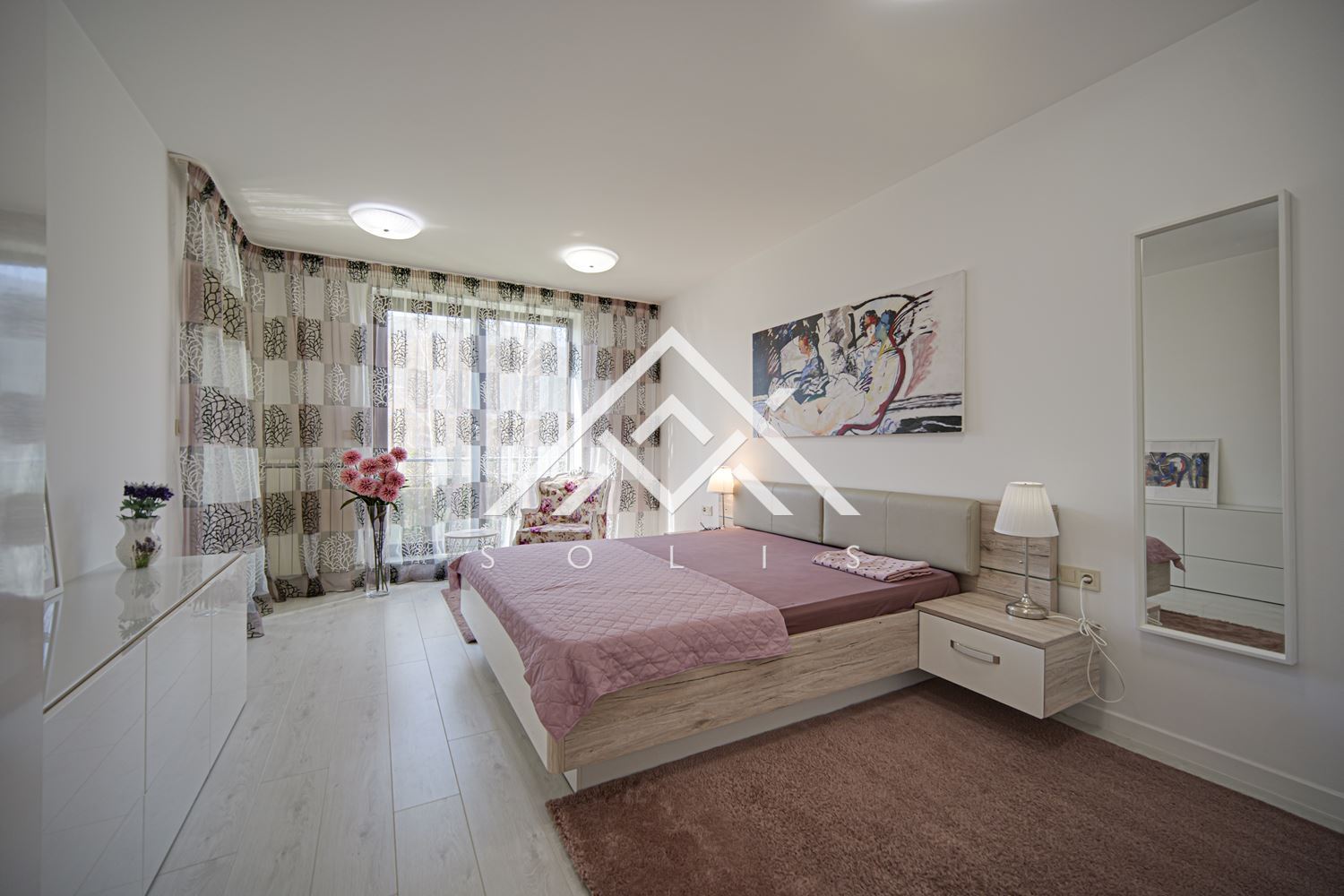 Fully furnished four bedroom apartment with spacious living room for rent in sq. Simeonovo - 0