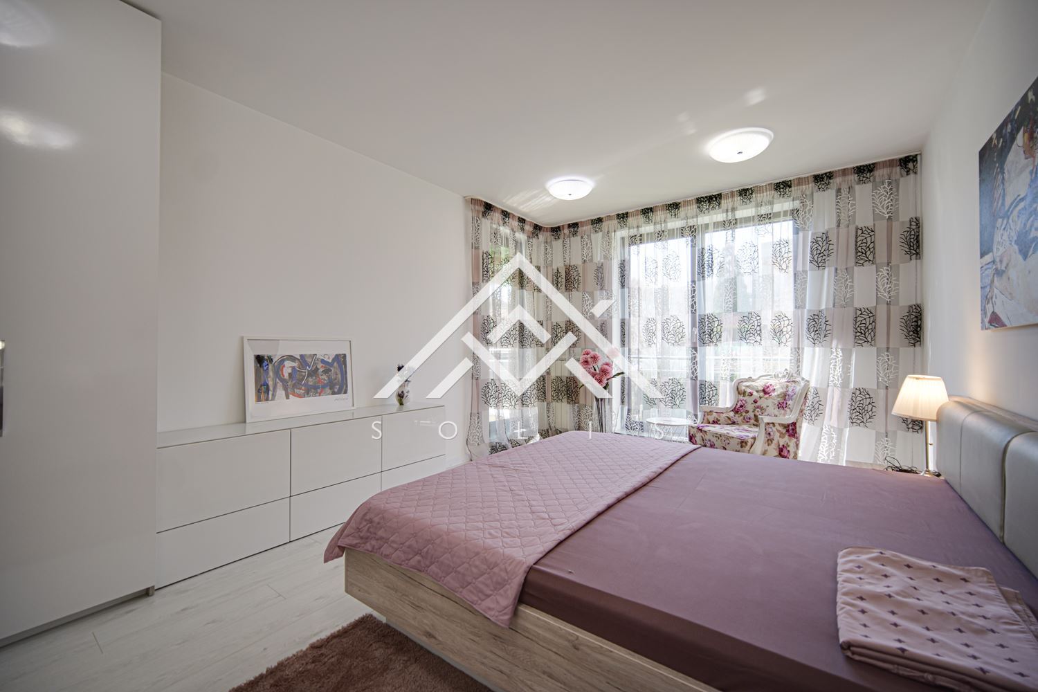 Fully furnished four bedroom apartment with spacious living room for rent in sq. Simeonovo - 0