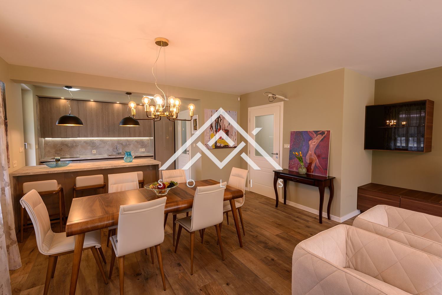 Three-story apartment with parking space for rent in a closed complex in Simeonovo Square - 0