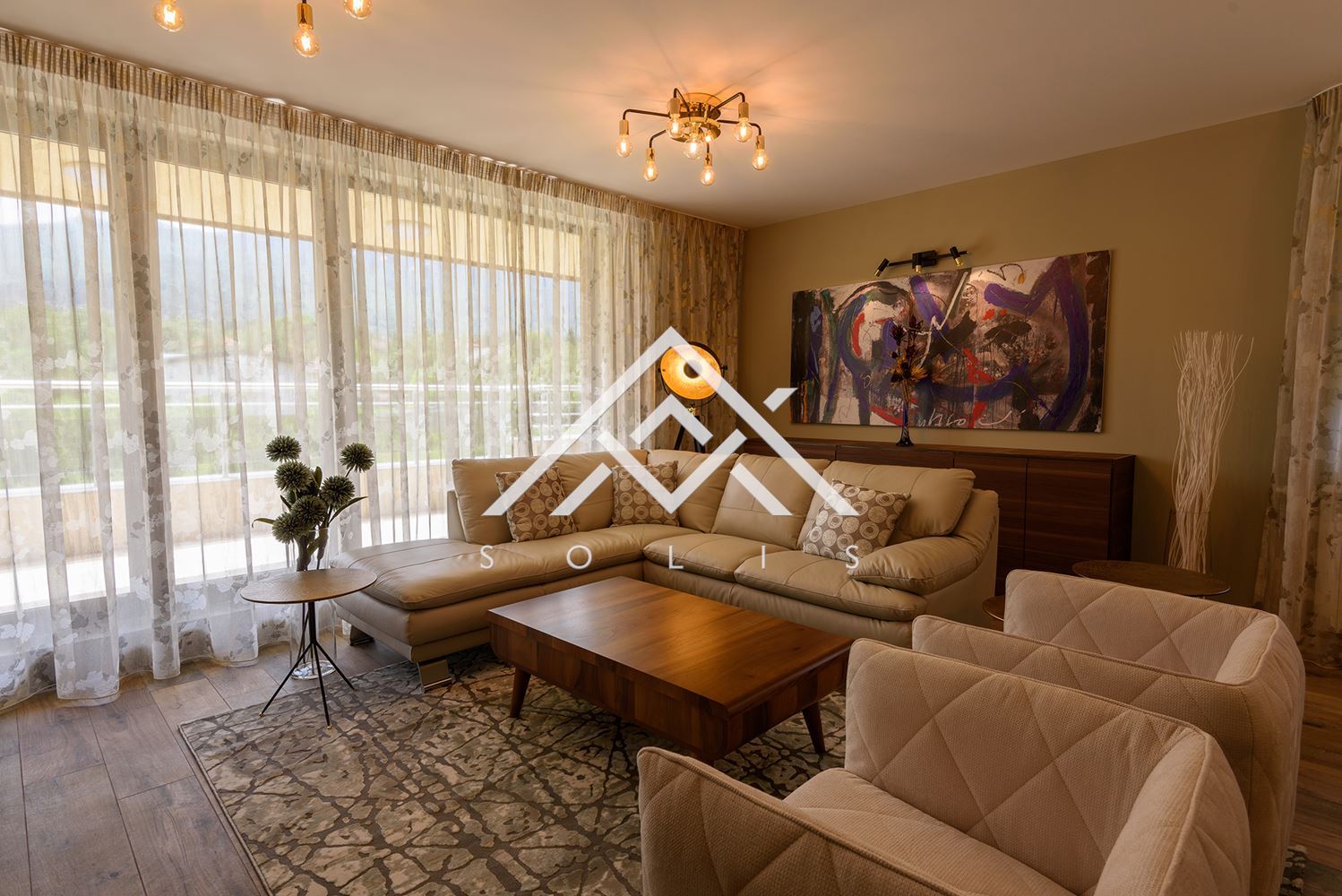 Three-story apartment with parking space for rent in a closed complex in Simeonovo Square - 0
