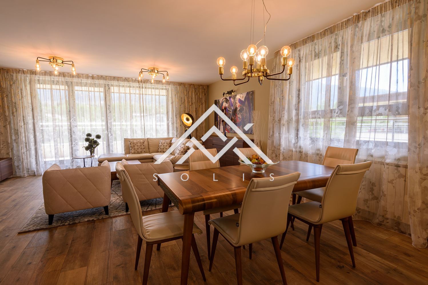 Three-story apartment with parking space for rent in a closed complex in Simeonovo Square - 0
