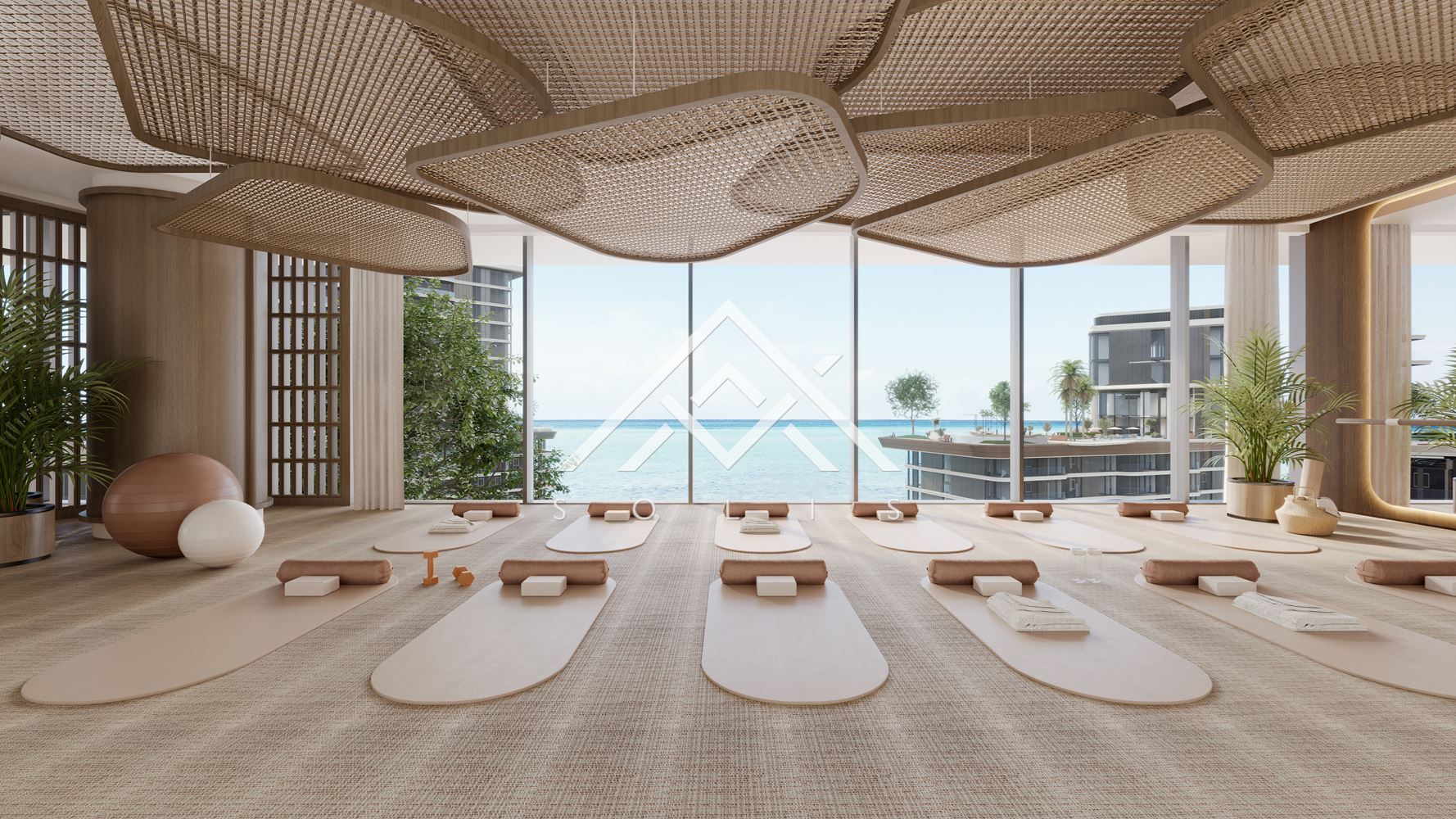Luxuriously finished two-room property with a parking space in the premium-scale project Costa Mare, Dubai, UAE - 0
