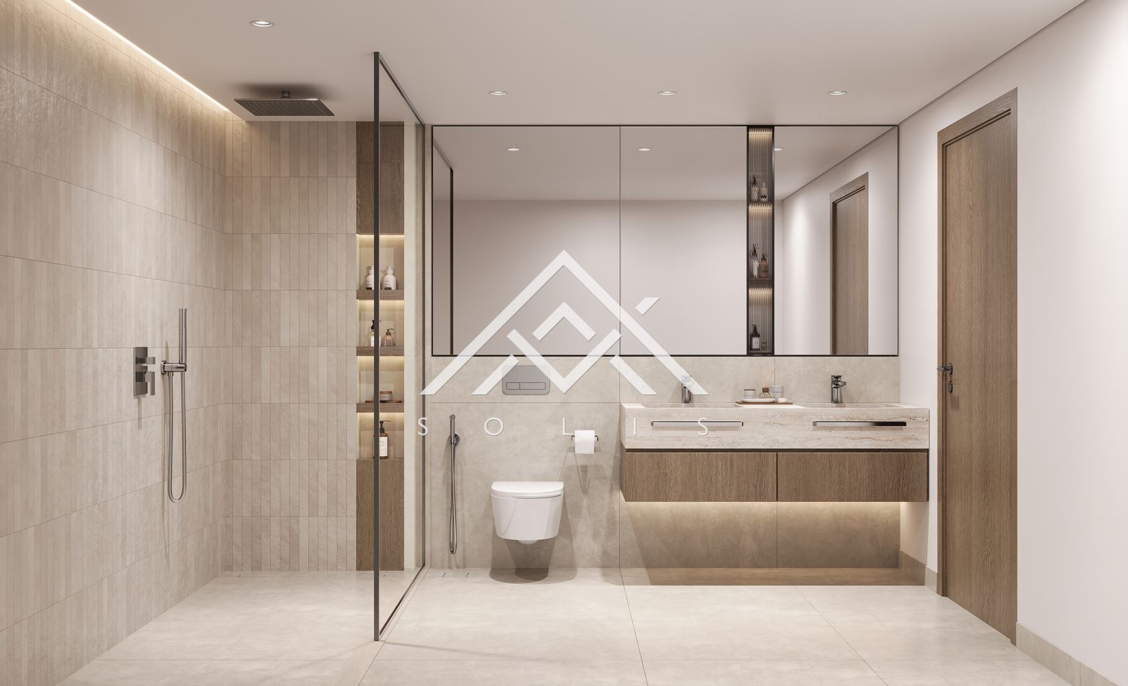 Luxuriously finished two-room property with a parking space in the premium-scale project Costa Mare, Dubai, UAE - 0
