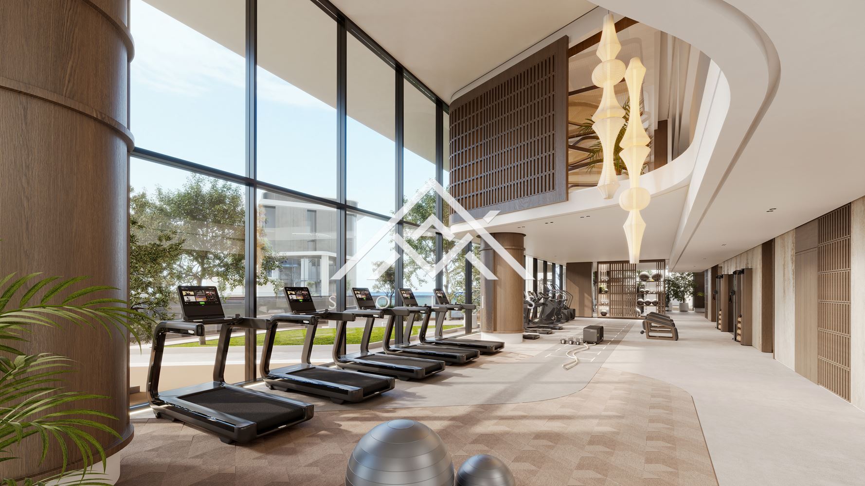 Luxuriously finished two-room property with a parking space in the premium-scale project Costa Mare, Dubai, UAE - 0