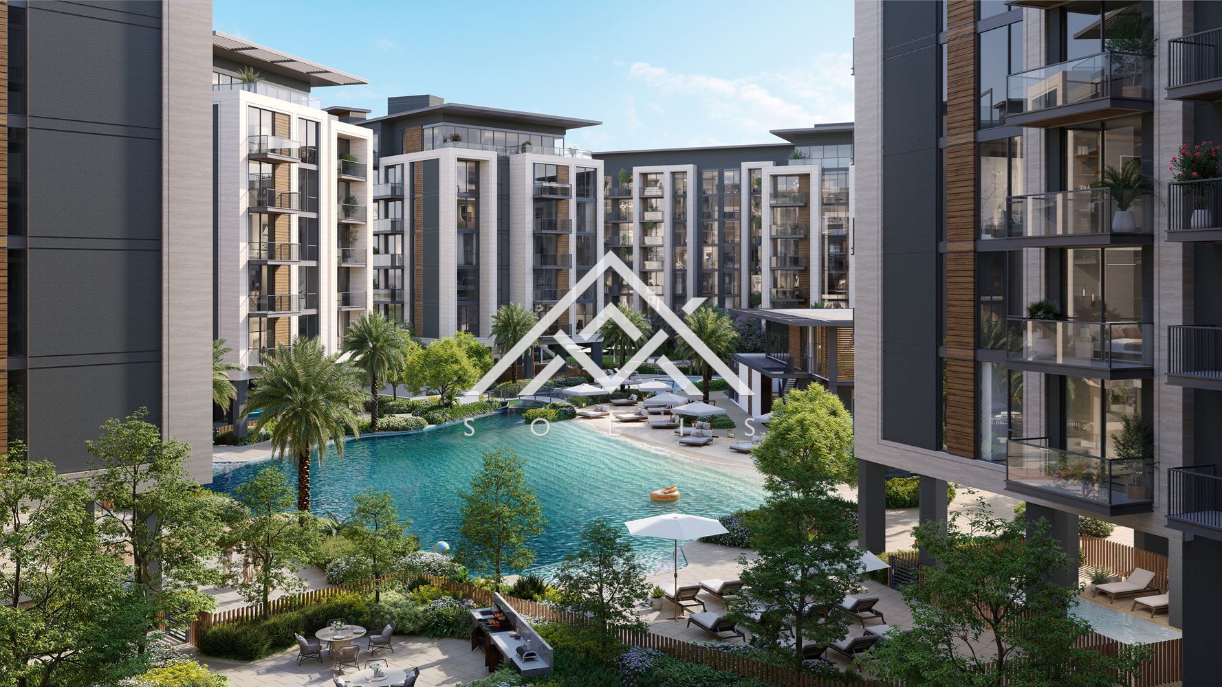 Полностью завершенная трехкомнатная квартира в самом центре Dubailand, ОАЭ - 0