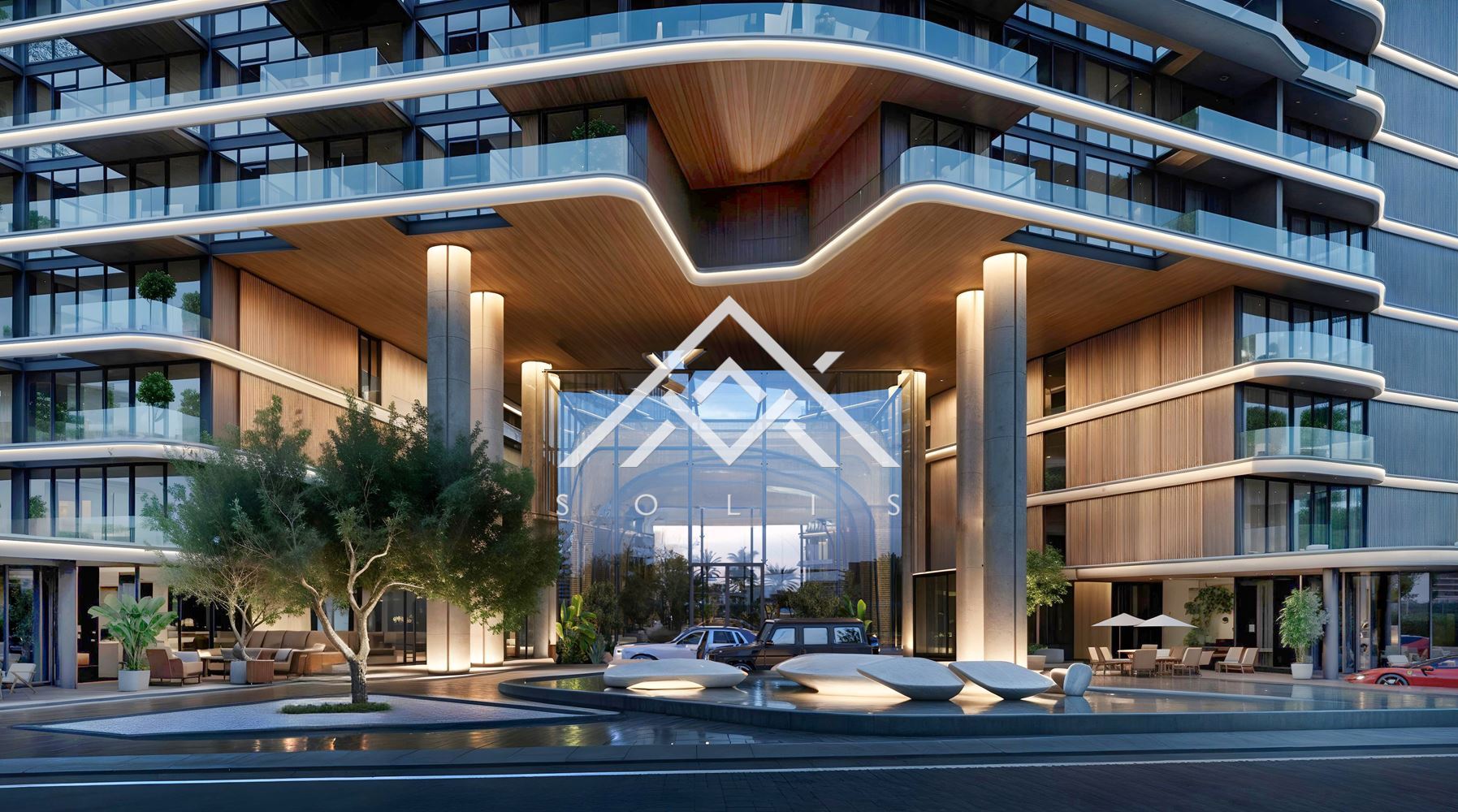Luxuriously finished two-room property with a parking space in the premium-scale project Costa Mare, Dubai, UAE - 0