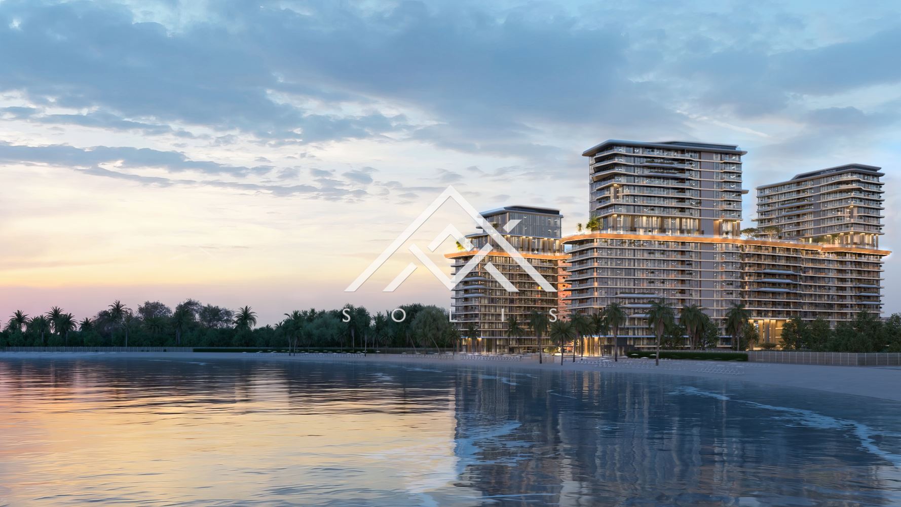 Luxuriously finished two-room property with a parking space in the premium-scale project Costa Mare, Dubai, UAE - 0
