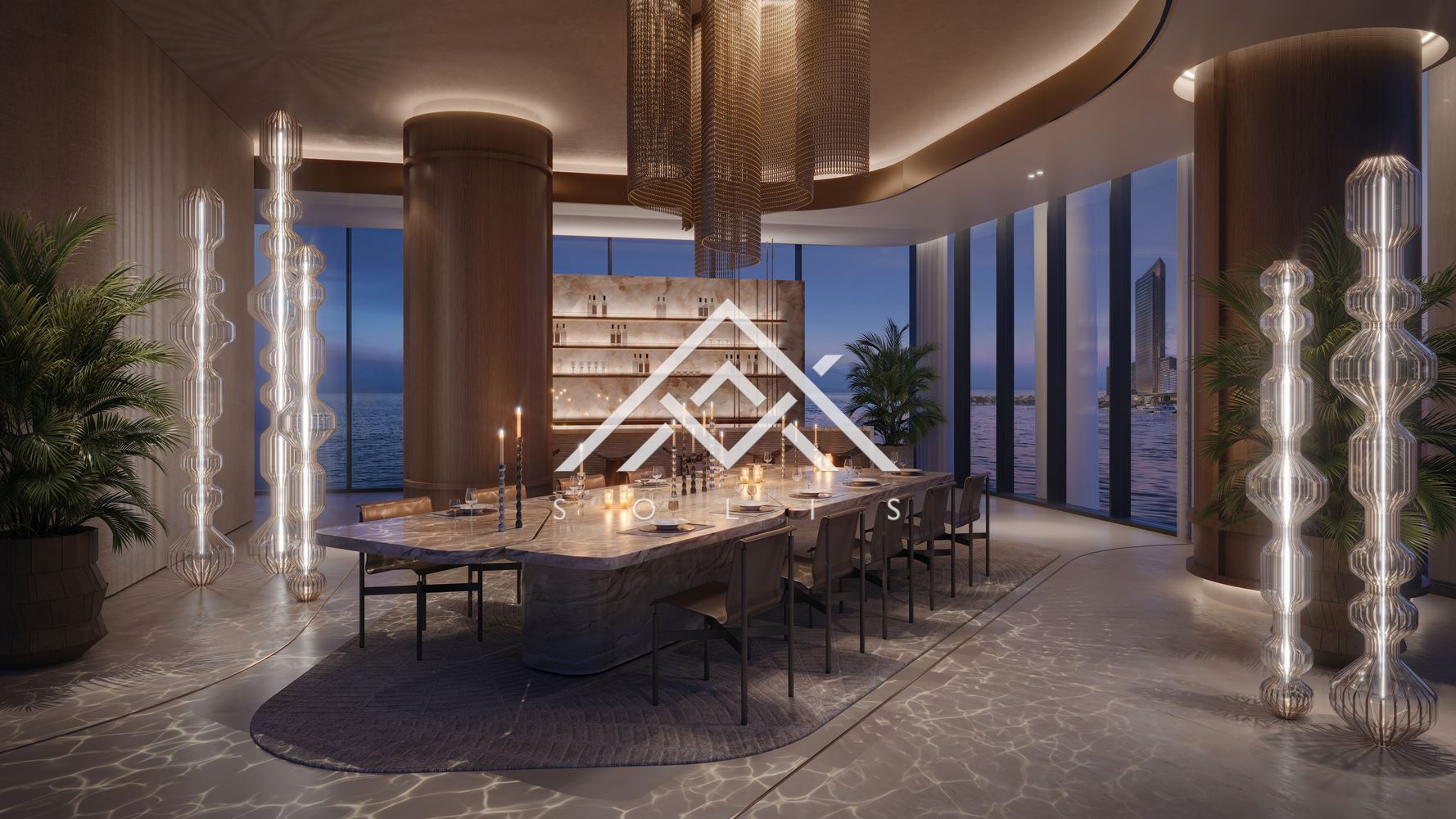 Luxuriously finished two-room property with a parking space in the premium-scale project Costa Mare, Dubai, UAE - 0