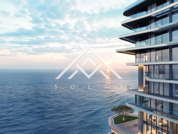 Luxuriously finished two-room property with a parking space in the premium-scale project Costa Mare, Dubai, UAE - 0