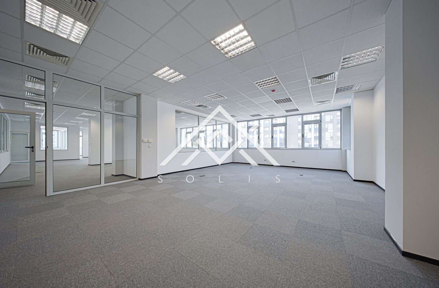 Office space for rent in Druzhba residential complex — near the metro station, with 30 parking spaces - 0