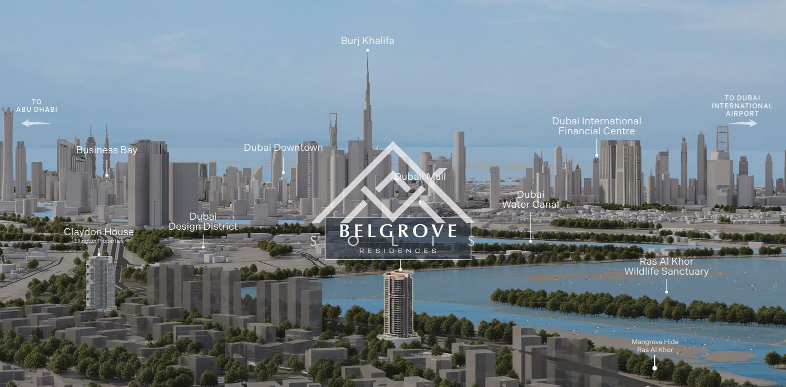 Недвижимость с одной спальней и парковочным местом в Belgrove Residence, Mohammed Bin Rashid City, Дубай, ОАЭ - 0