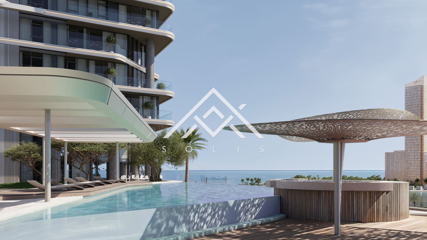 Luxuriously finished two-room property with a parking space in the premium-scale project Costa Mare, Dubai, UAE - 0