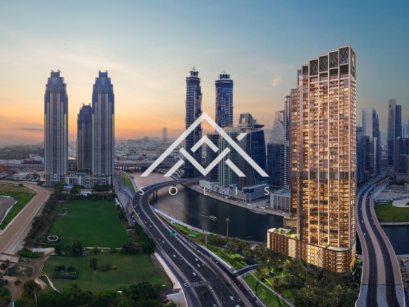 Меблированная двухкомнатная квартира с парковочным местом в Business Bay, Дубай, ОАЭ - 0