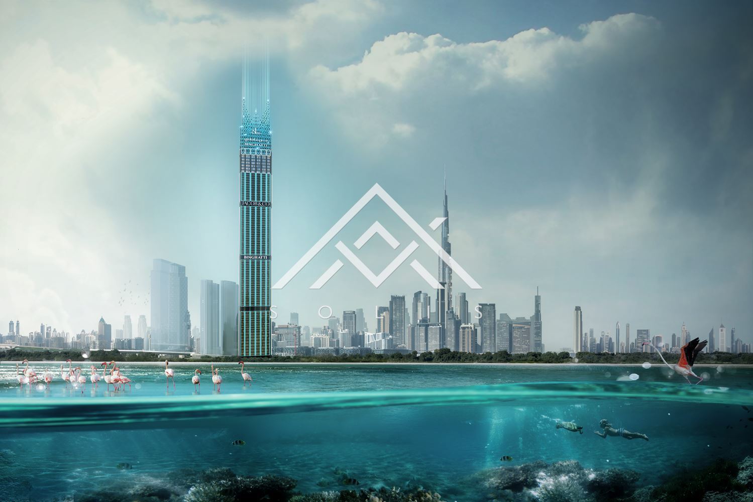 Burj Binghatti Jacob & Co. Residences - the crown jewel of Dubai - 0