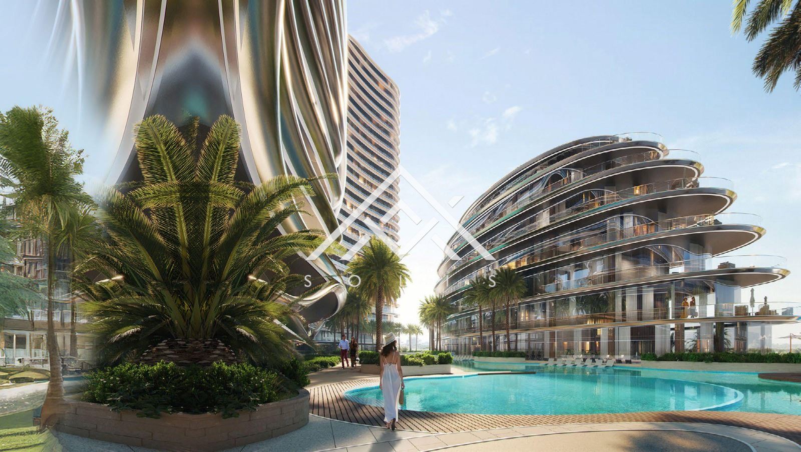 Binghatti Aquarise – икона на луксозния живот в Business Bay, Дубай, ОАЕ - 0