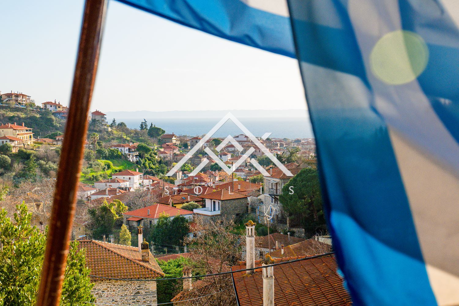 Sithonia, Halkidiki'nin kalbinde, sonsuz havuzlu ve deniz ve dağ manzaralı deniz villası - 0