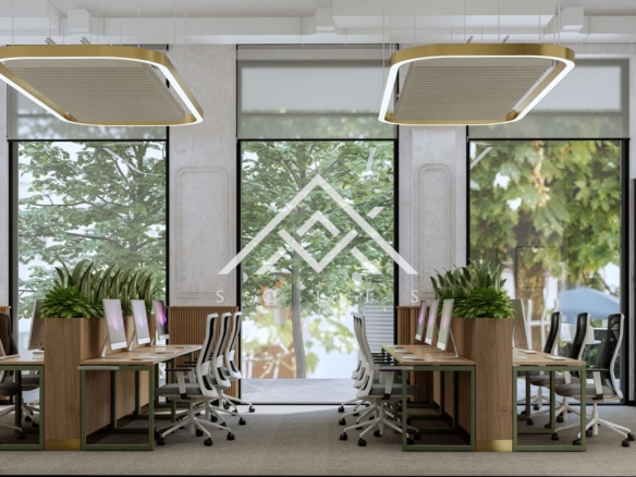 Ολοκαίνουργια πλήρως εξυπηρετούμενα και επιπλωμένα γραφεία σε ένα κτίριο γραφείων νέας γενιάς στο Tsarigradsko Shose Blvd - 0