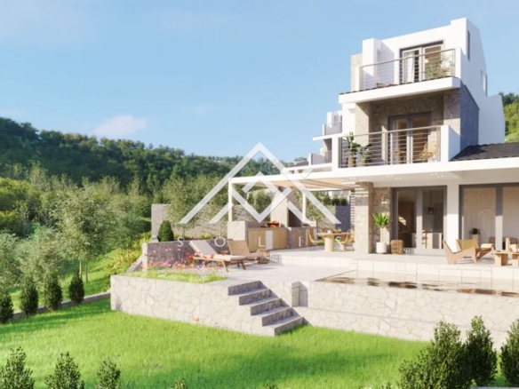 וילות על הים עם בריכת אינסוף ונוף פנורמי במתחם של שישה בתים, סיטוניה, חלקידיקי - 0