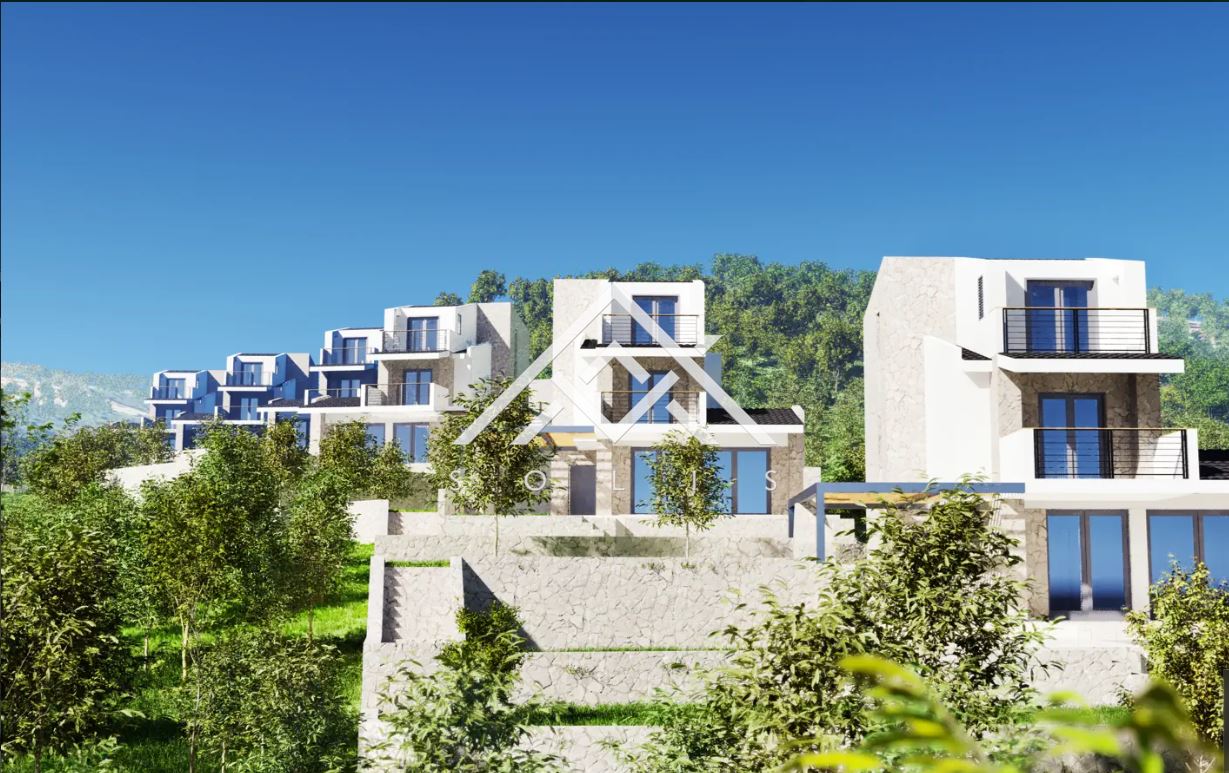 וילות על חוף הים עם בריכת אינסוף ונוף פנורמי במתחם של שישה בתים, סיטוניה, חלקידיקי-0 וילות על הים עם בריכת אינסוף ונוף פנורמי במתחם של שישה בתים, סיטוניה, חלקידיקי - 0