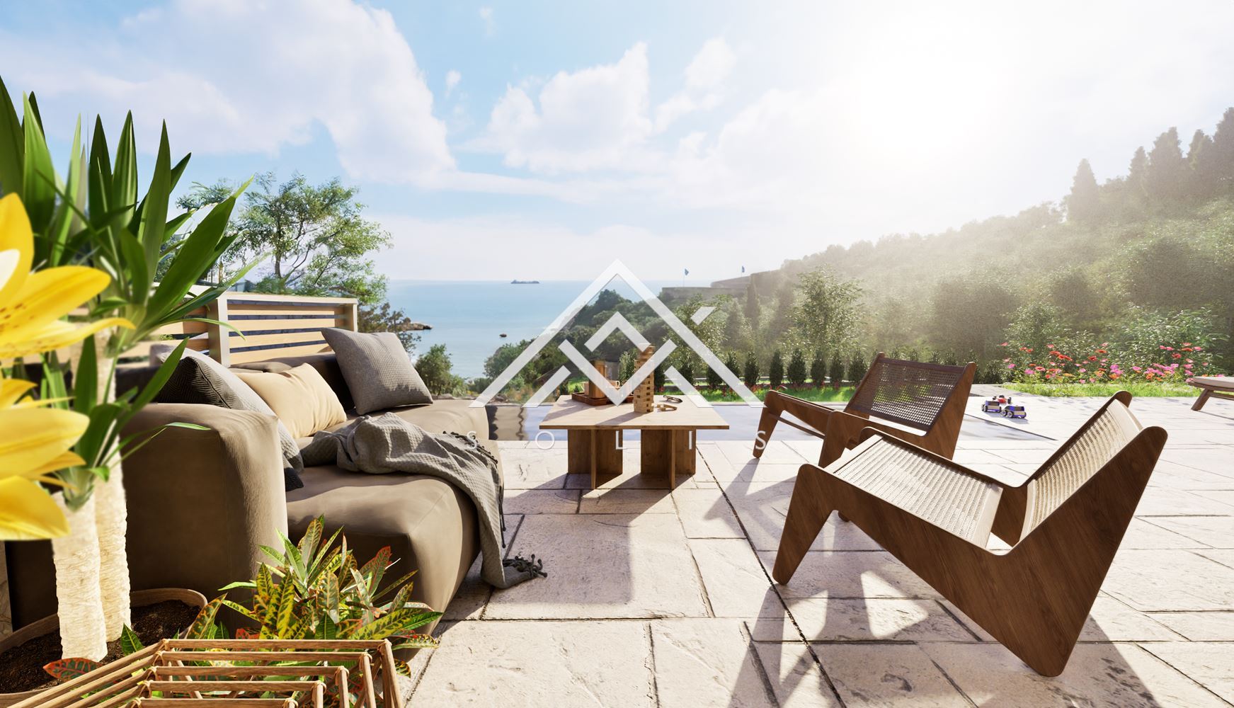 וילות על חוף הים עם בריכת אינסוף ונוף פנורמי במתחם של שישה בתים, סיטוניה, חלקידיקי-0 וילות על הים עם בריכת אינסוף ונוף פנורמי במתחם של שישה בתים, סיטוניה, חלקידיקי - 0